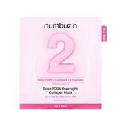 NUMBUZIN No.2 Rose PDRN Overnight Collagen Mask