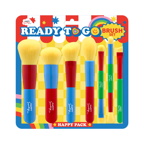 HAPPY SUNDAY Ready to Go Brush Set 123g
