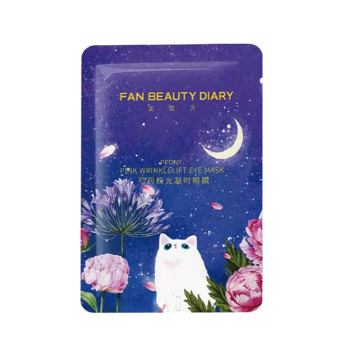 FAN BEAUTY DIARY Peony Pink Wrinklelift Eye Mask