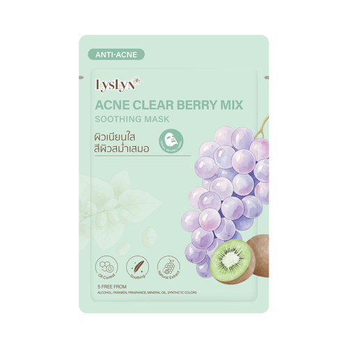 Lyslyn Acne Clear Berry Mix Soothing Mask