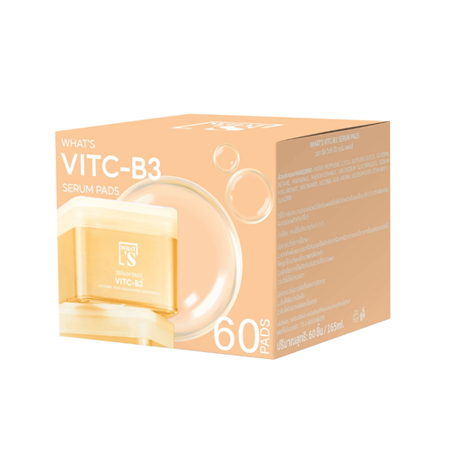 WHAT'S Vitc-B3 Serum Pads