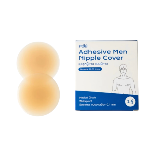 MissBBgirl Adhesive Men Nipple Cover 2pcs