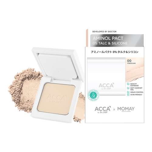 ACCA X Momay Aminol Pact 0% Talc & Silicone