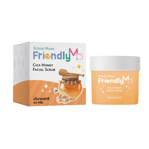 FRIENDLY ME Cica Honey Facial Scrub