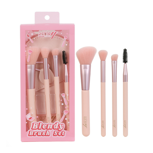 Ashley Blendy Brush 4pcs 01 - Pink