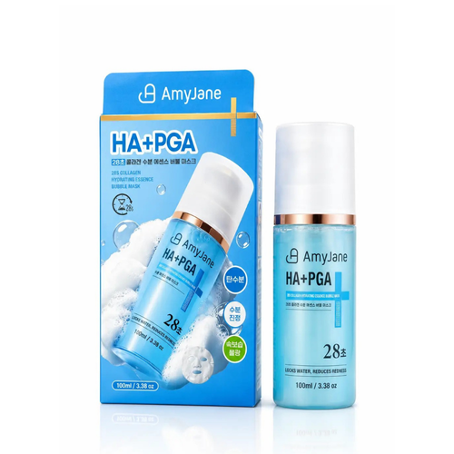 AMYJANE 28S Collagen Hydrating Essence Bubble Mask 100ml