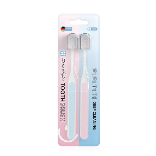 COOL A STYLER CA-TB4 Duo Toothbrush 2pcs