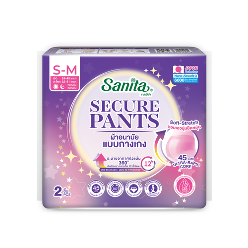 SANITA Secure Pants S-M 2pcs