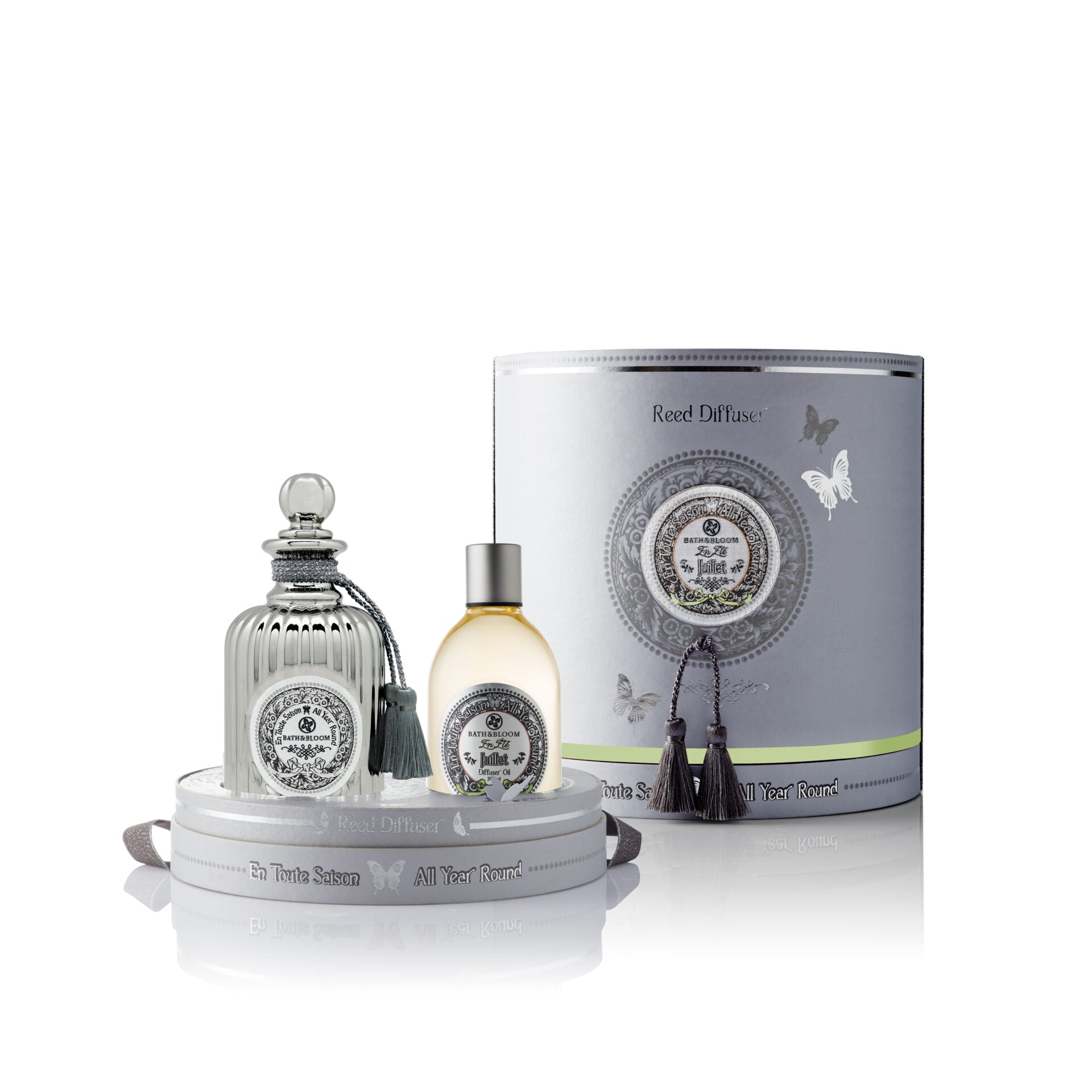 Bath & Bloom Reed Diffuser Oil - Citronella & Lemongrass (Juillet)