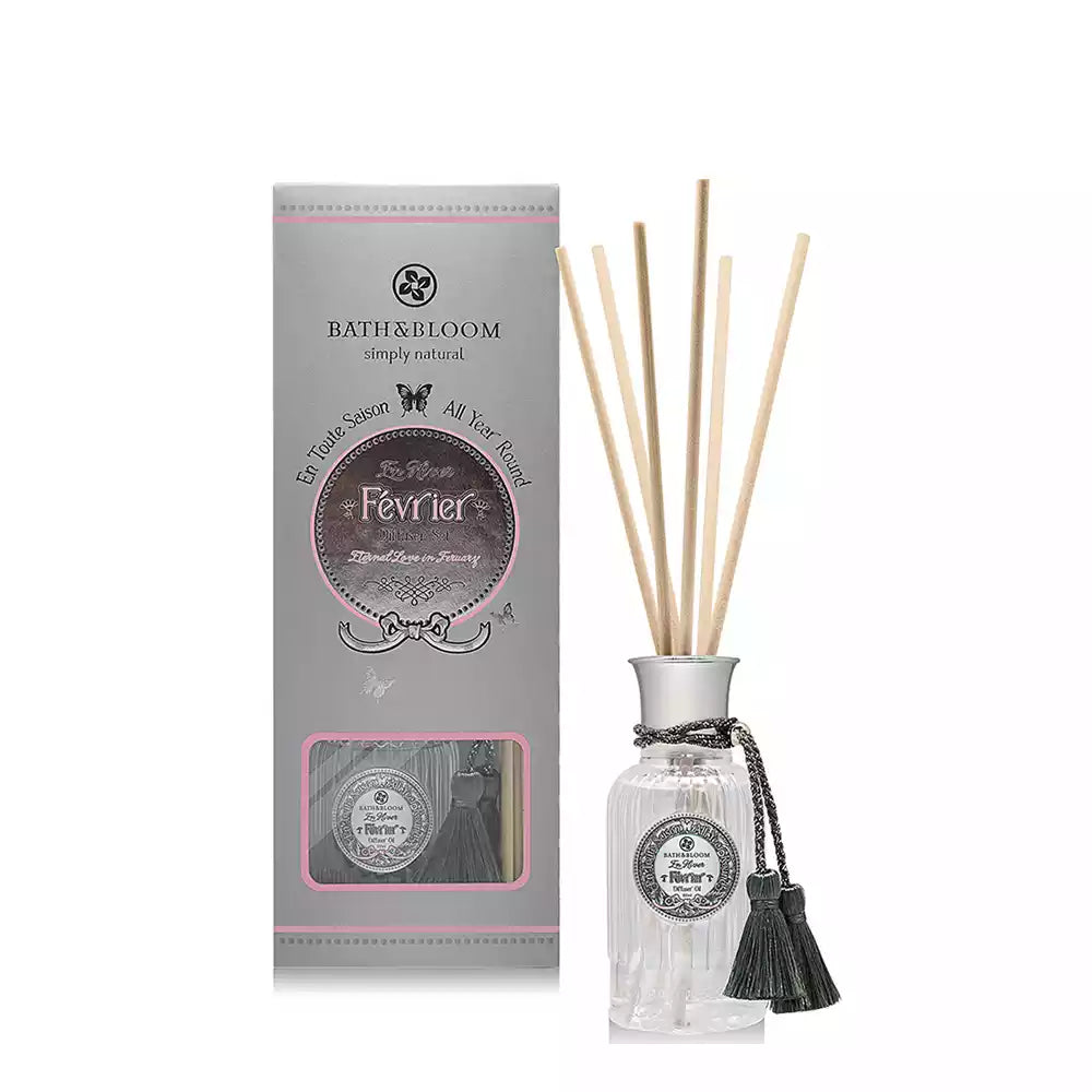 Bath & Bloom Reed Diffuser - Assorted Roses (Fevrier)
