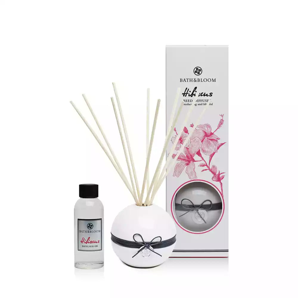 Bath & Bloom Reed Diffuser - Hibiscus