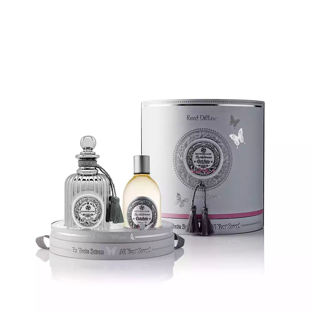 Bath & Bloom Reed Diffuser Oil - Jasmine, Rose & Lily (Octobre)