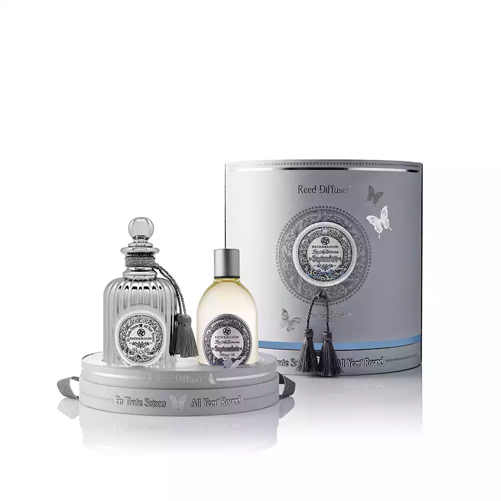 Bath & Bloom Reed Diffuser Oil - Iris, Gardenia & Magnolia (Septembre)