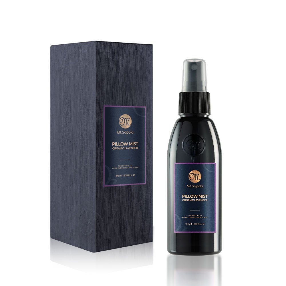 Mt. Sapola Pillow Mist - Organic Lavender 100 ml.