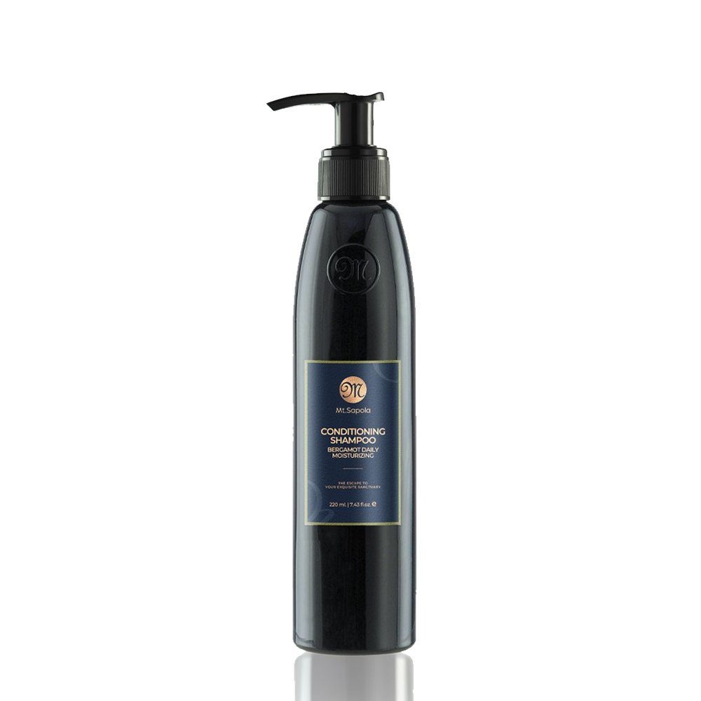 Mt. Sapola Conditioning Shampoo - Bergamot Daily Moisturizing 220 ml.