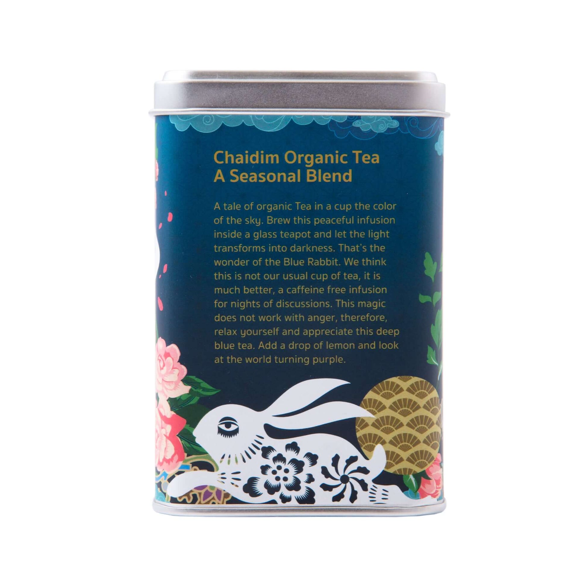 Chaidim Blue Rabbit Lemongrass Pandan Butterfly Pea Tea