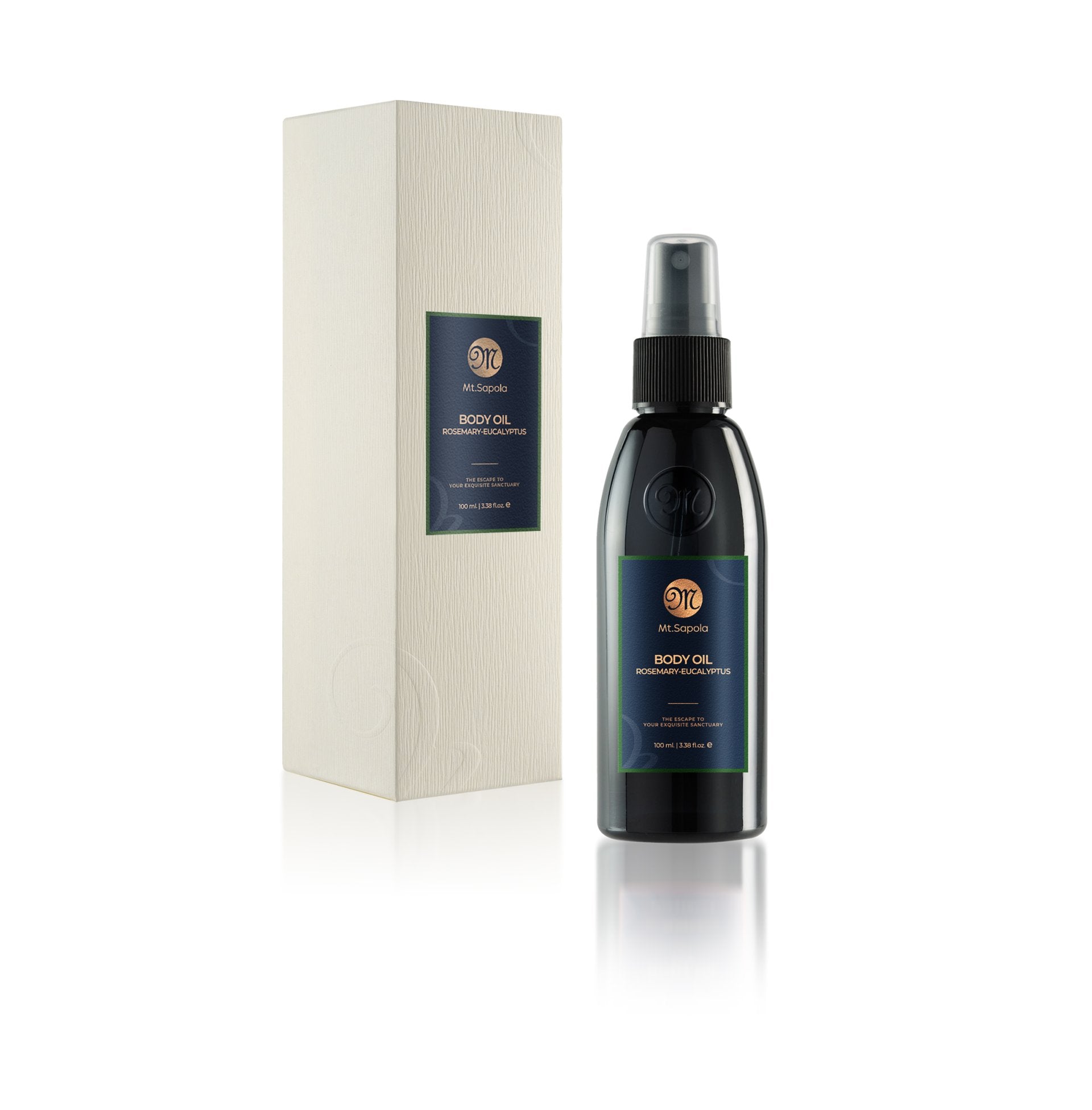Mt. Sapola Body Oil - Rosemary-Eucalyptus 100 ml.