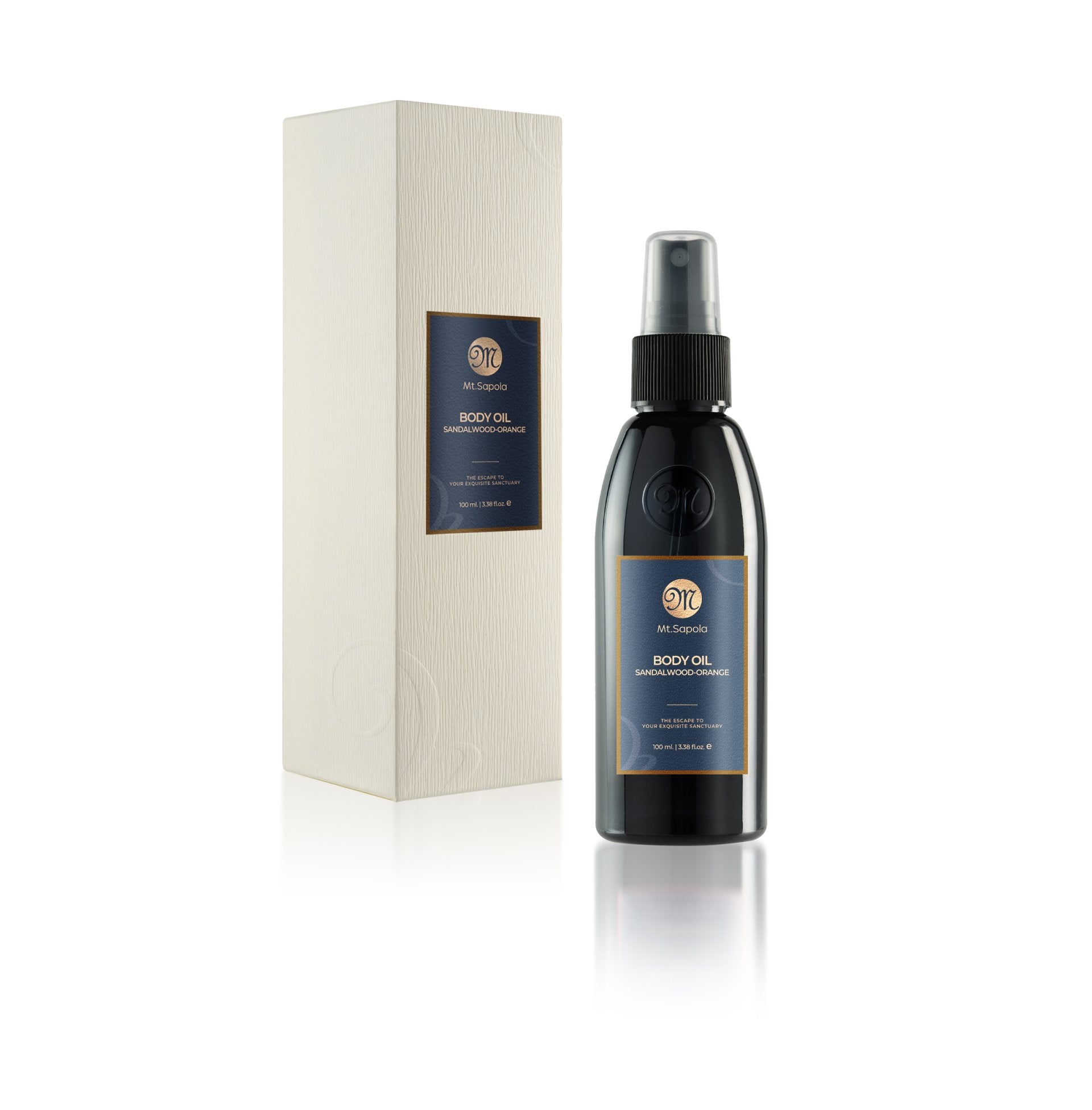 Mt. Sapola Body Oil - Sandalwood-Orange 100 ml.