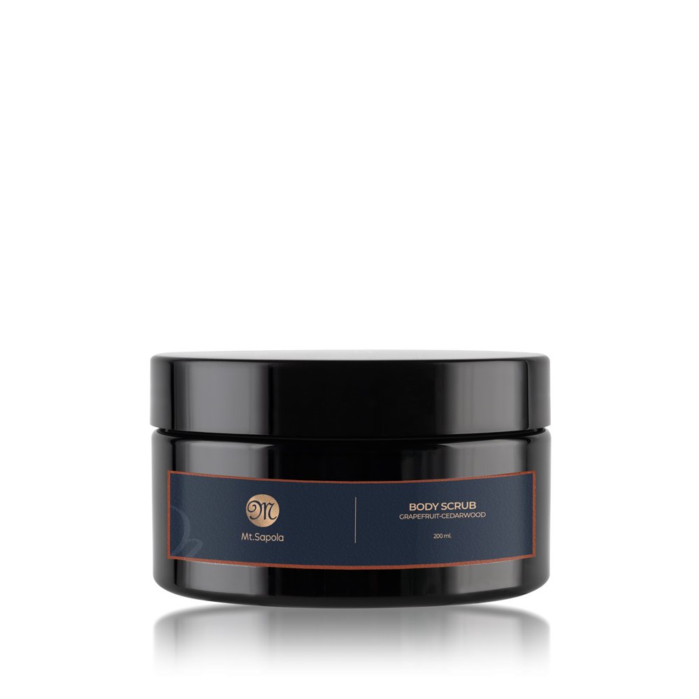 Mt. Sapola Body Scrub - Grapefruit-Cedarwood 200 ml.