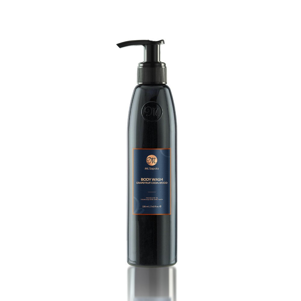 Mt. Sapola Body Wash - Grapefruit-Cedarwood 220 ml.