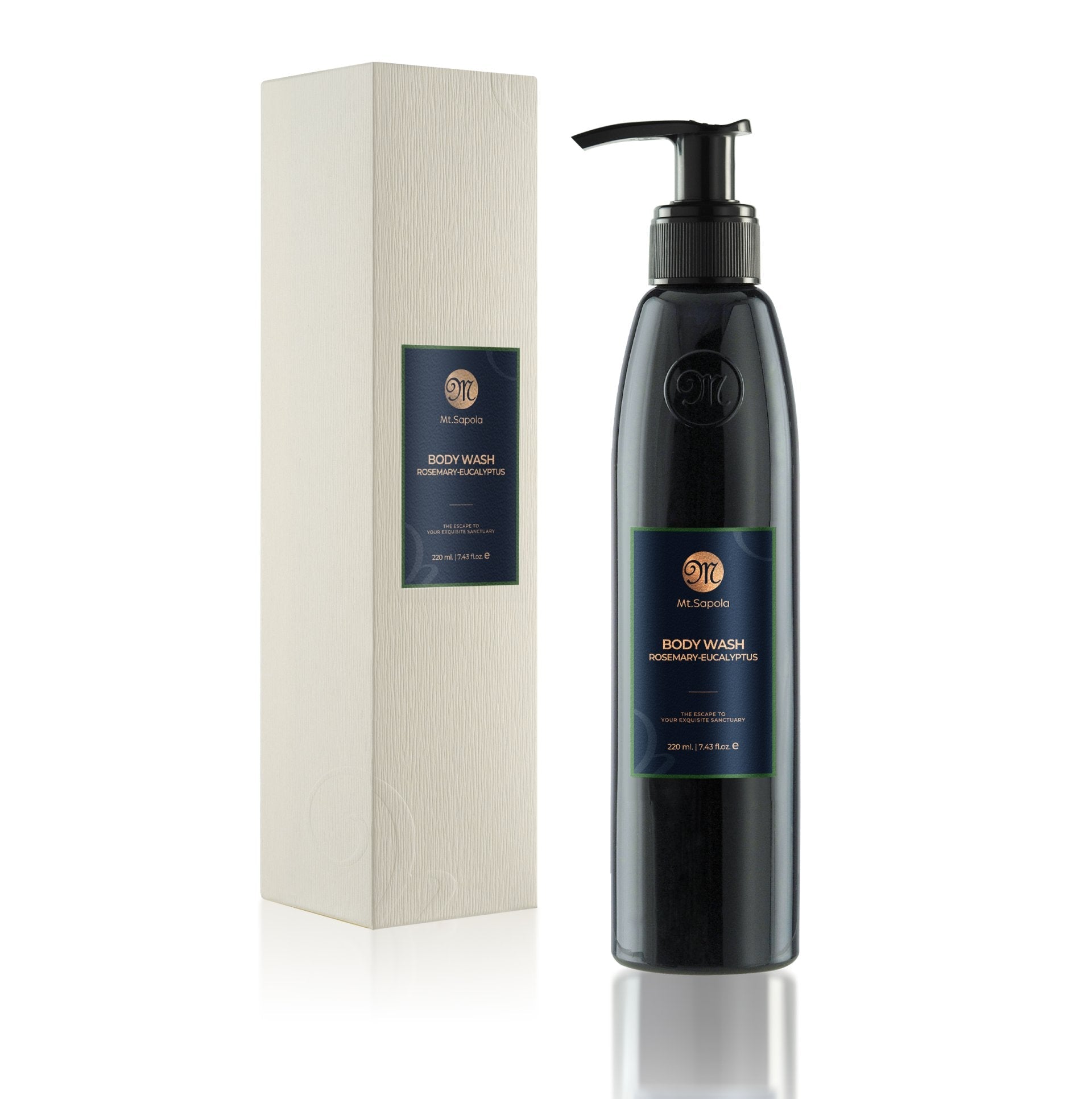 Mt. Sapola Body Wash - Rosemary-Eucalyptus 220 ml.