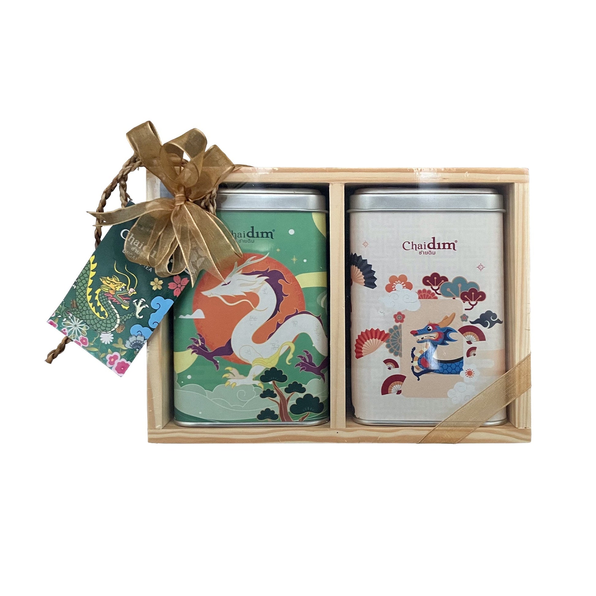 Chaidim Duo Gift Set Year of the Dragon - Earth & Wind Oolong Loose Tea