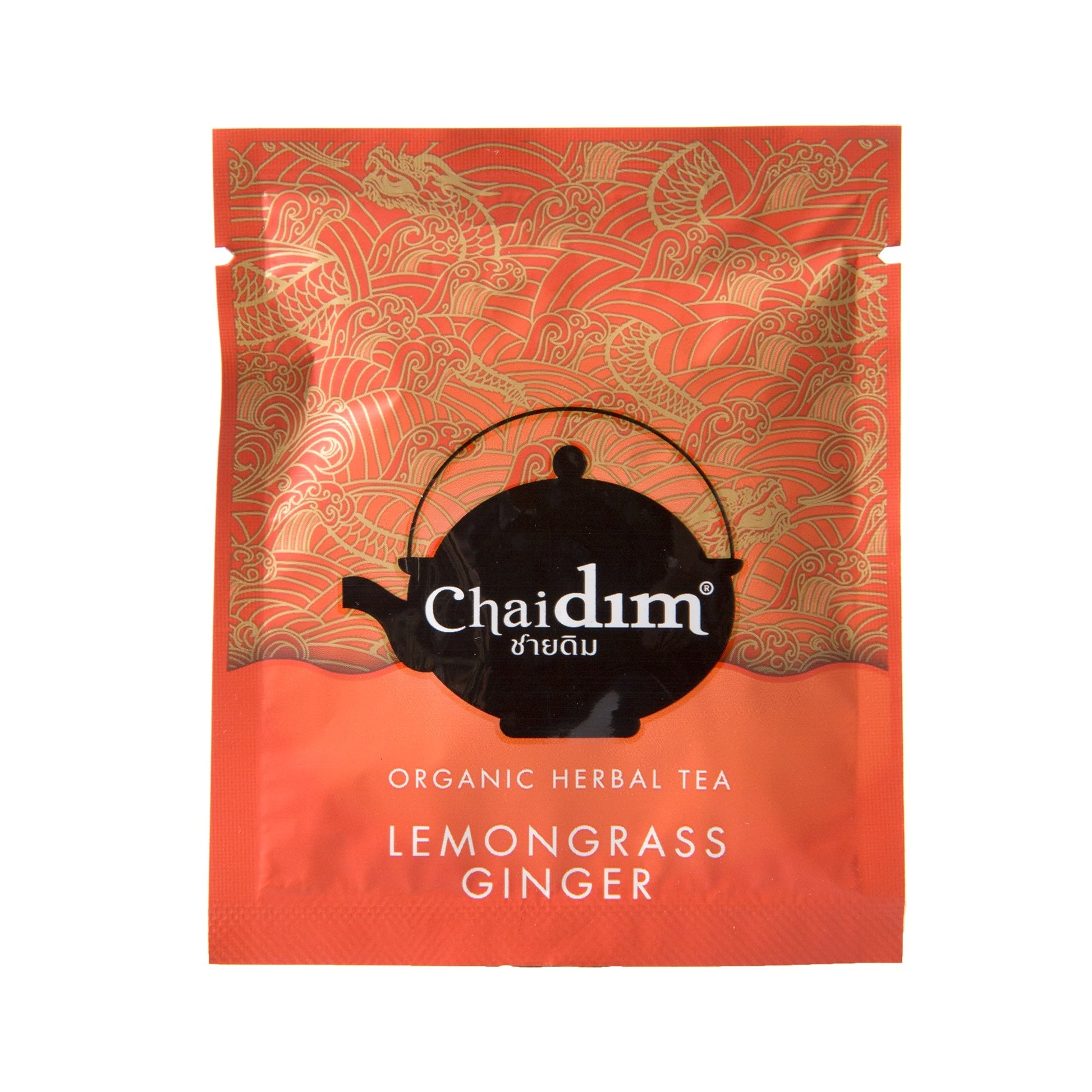 Chaidim Lemongrass Ginger Herbal Tea Teabags