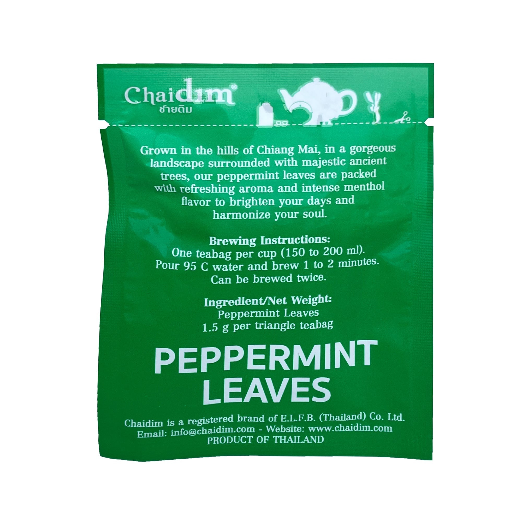 Chaidim Peppermint Leaves Herbal Tea