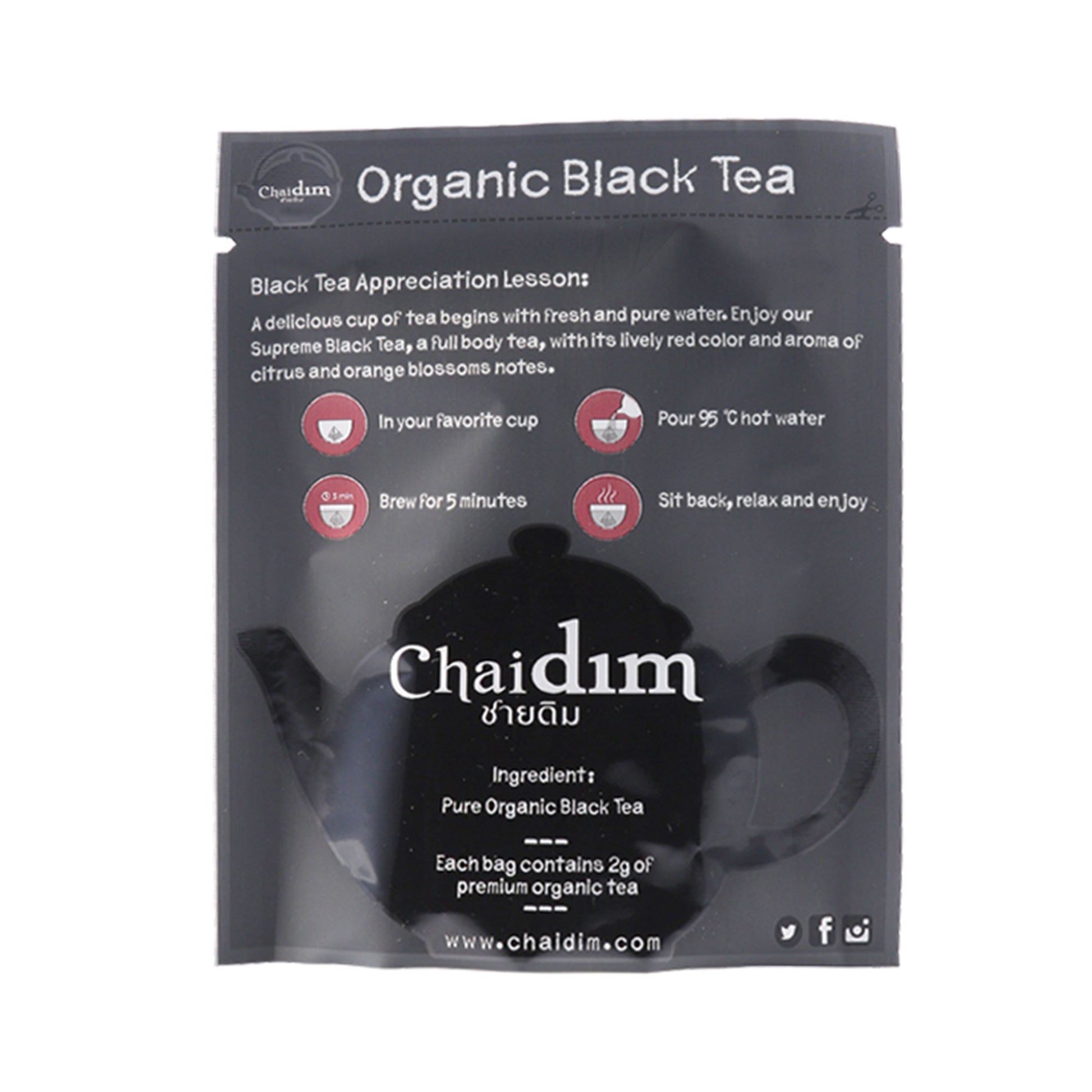 Chaidim Supreme Black Tea 25 Teabags