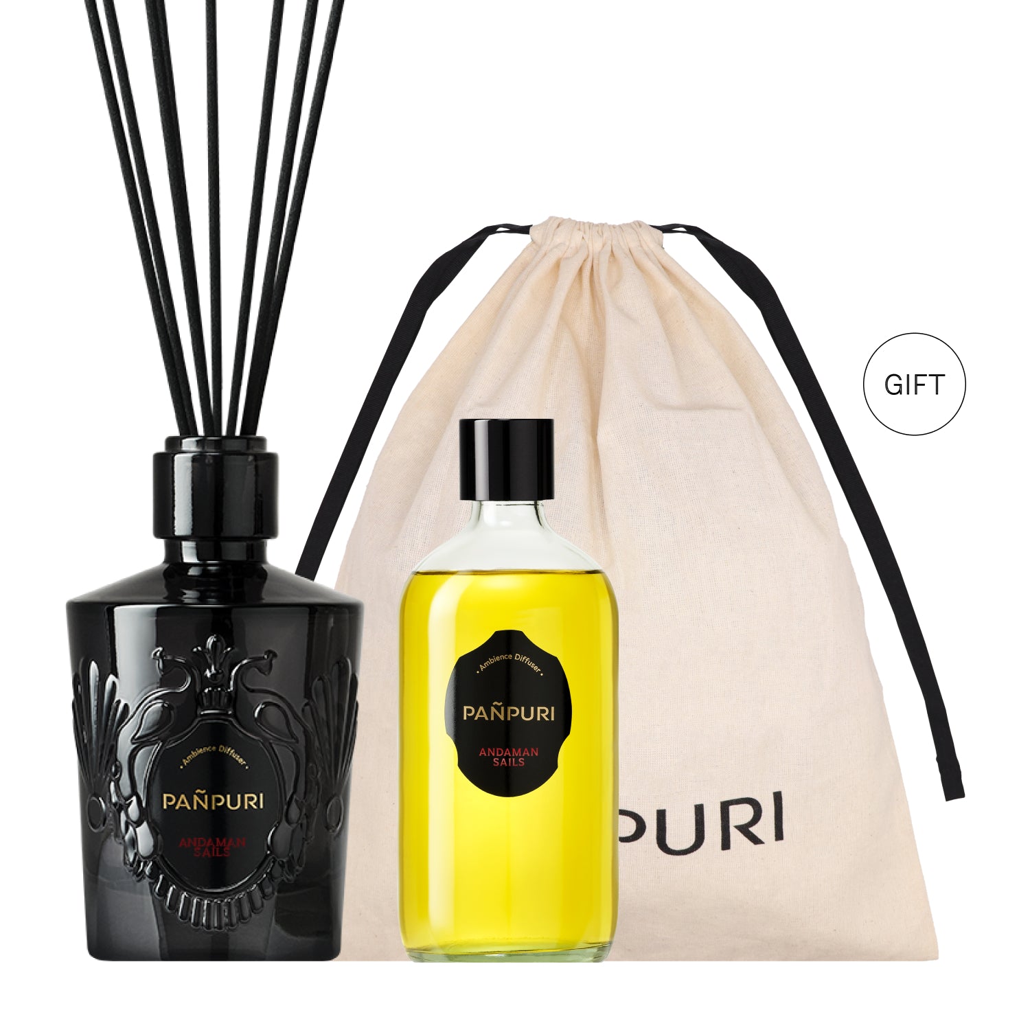 Panpuri Reed Diffuser Set - Andaman Sails