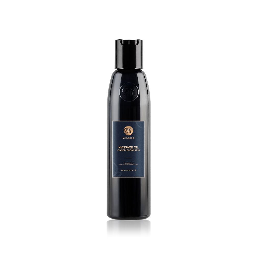 Mt. Sapola Massage Oil - Ginger-Lemongrass 165 ml.