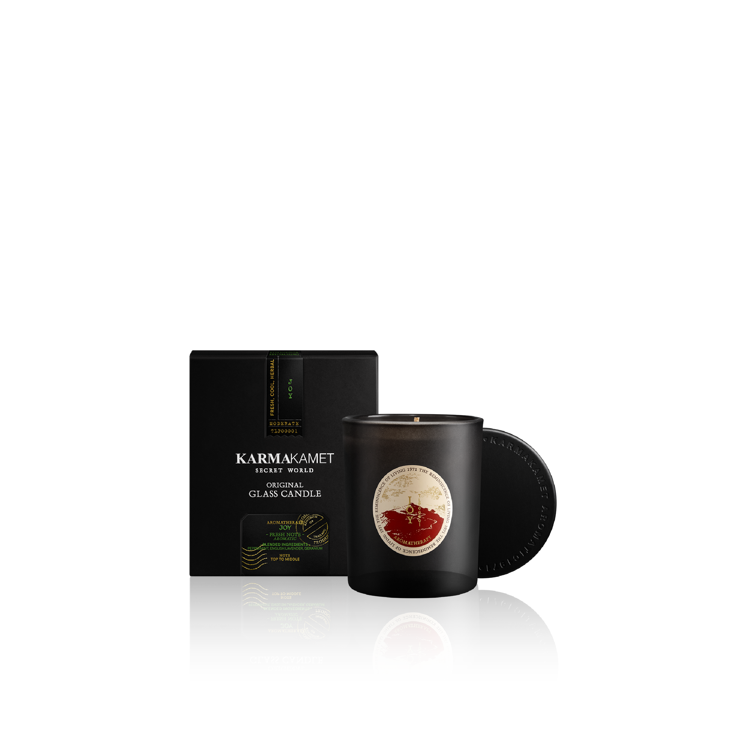 Karmakamet Original Glass Candle 120 g. - Blended