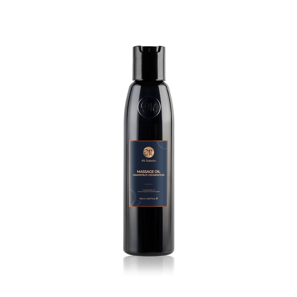 Mt. Sapola Massage Oil - Grapefruit-Cedarwood 165 ml.