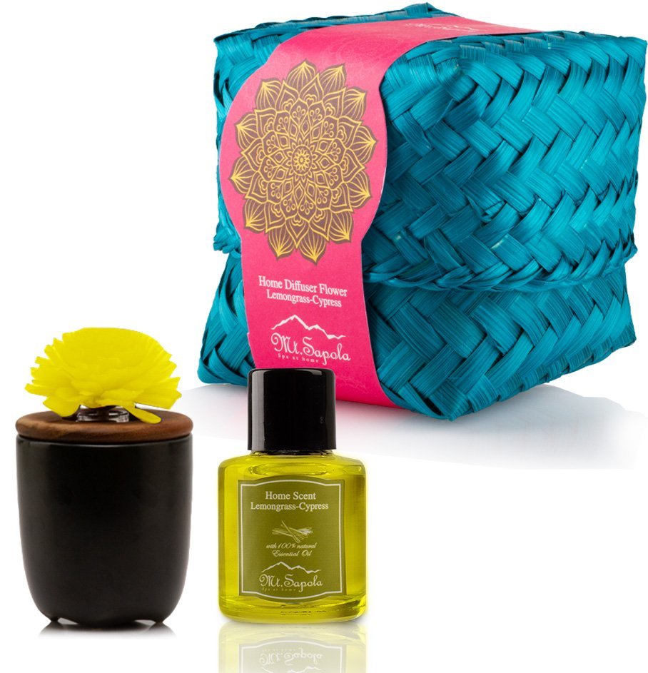 Mt. Sapola Home Diffusing Flower - Lemongrass-Cypress 30 ml.