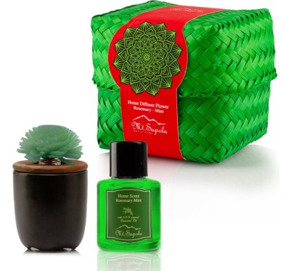Mt. Sapola Home Scent Reed Diffuser Refill - Rosemary-Mint 30 ml.