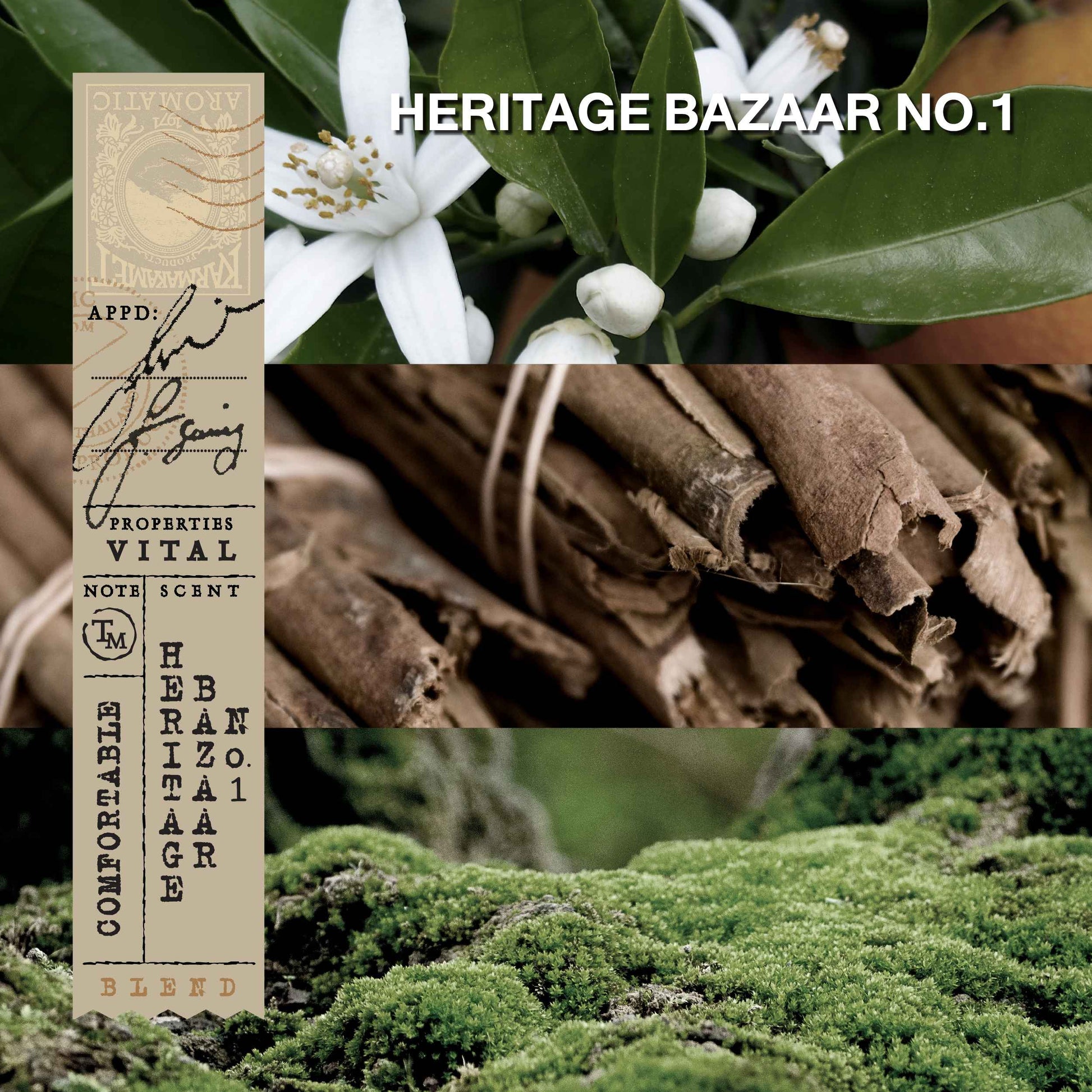 Karmakamet Aromatic Glass Candle - Heritage Bazaar