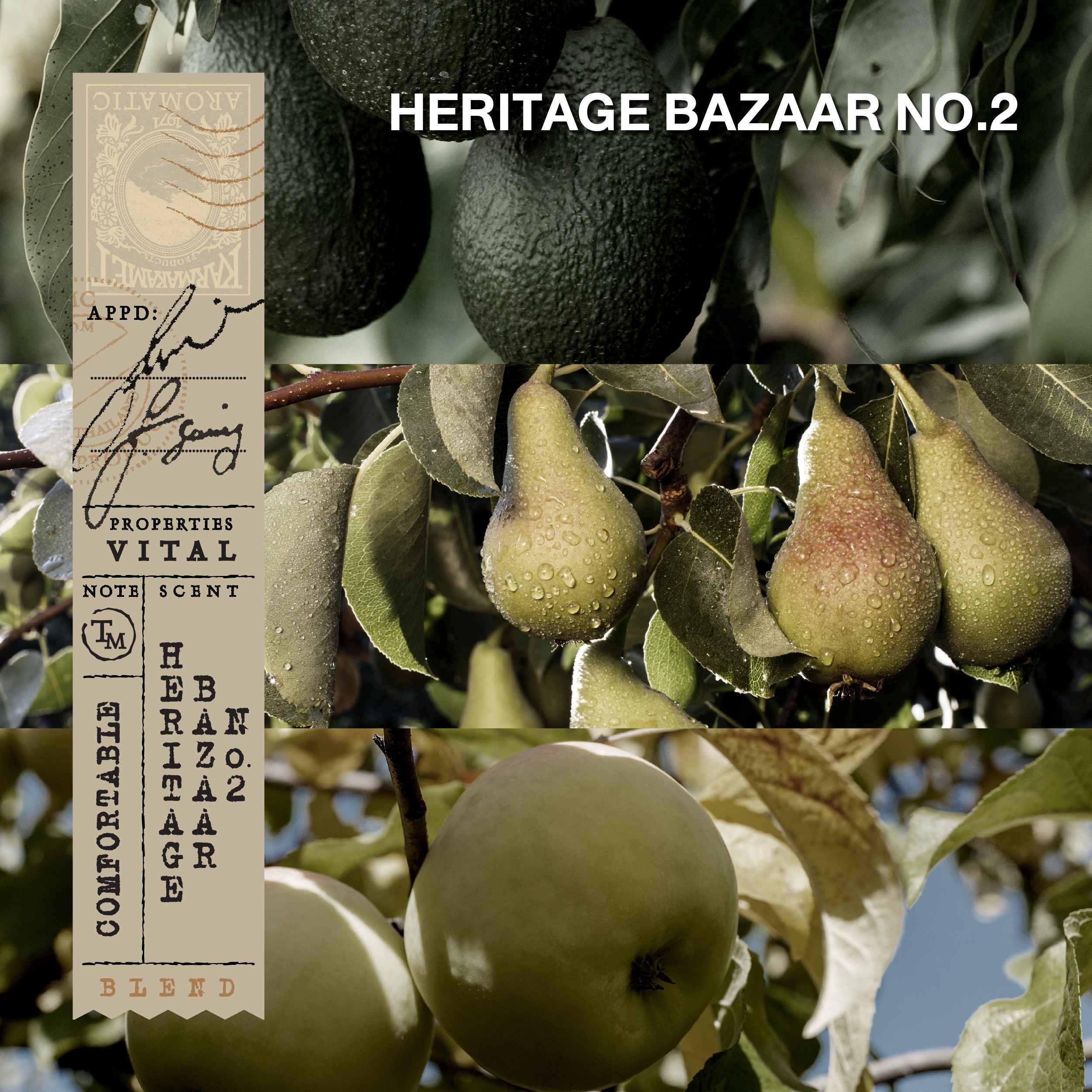 Karmakamet Aromatic Glass Candle - Heritage Bazaar