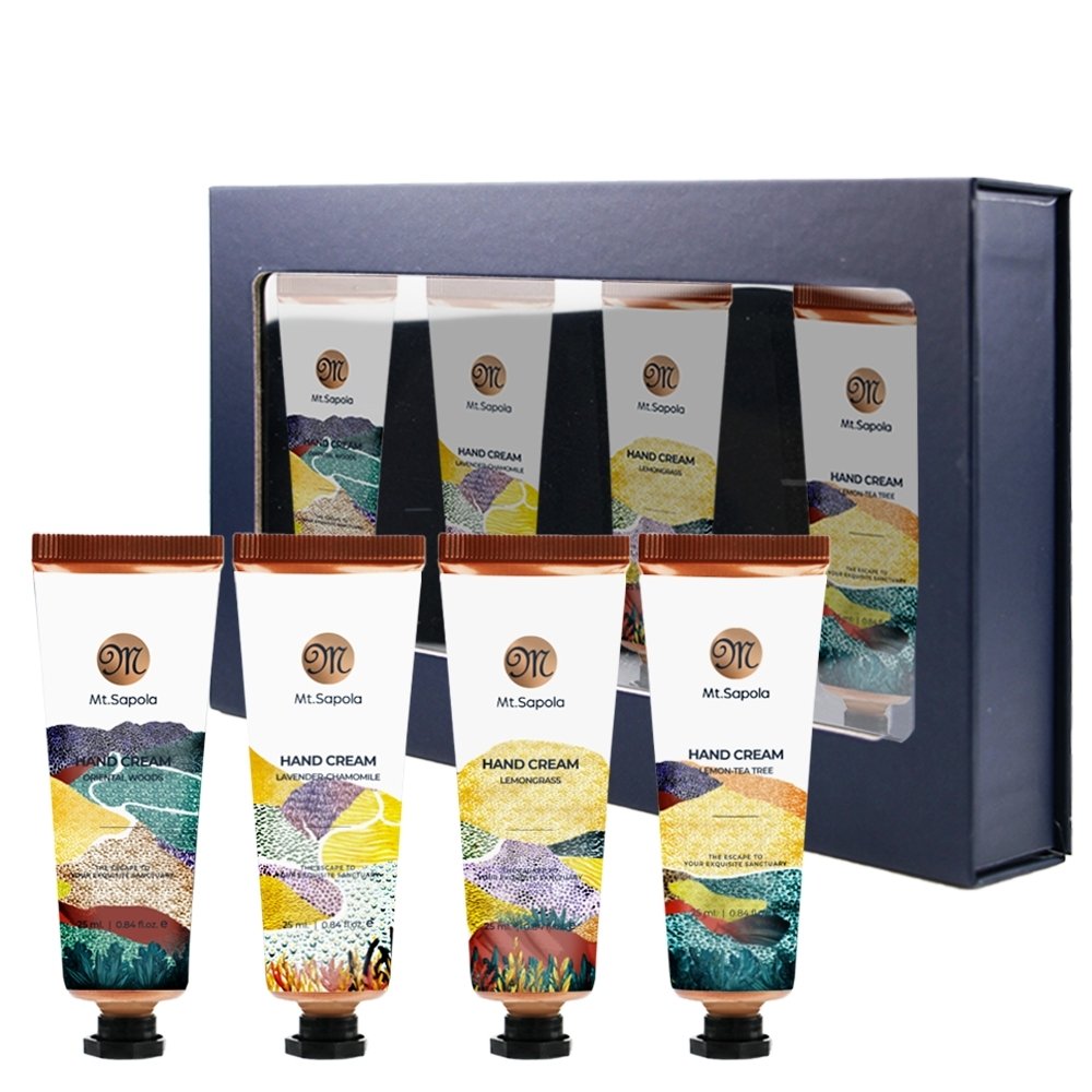 Mt. Sapola Hand Cream Gift Set - 4x25 ml.