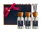 Mt. Sapola Home Scent Reed Diffuser Gift Set - Eucalyptus, Lavender & Lemongrass 3x60 ml.