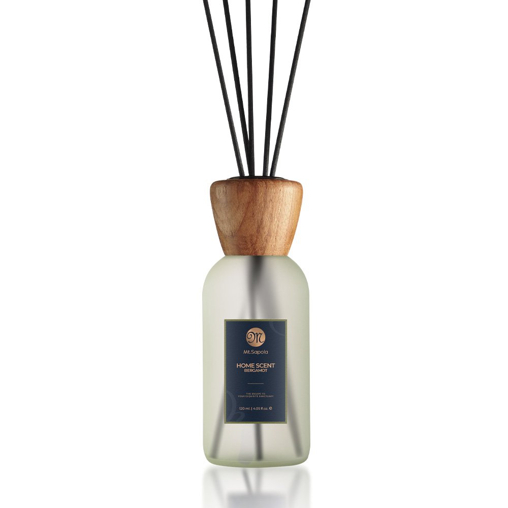 Mt. Sapola Home Scent Reed Diffuser - Bergamot 120 ml.