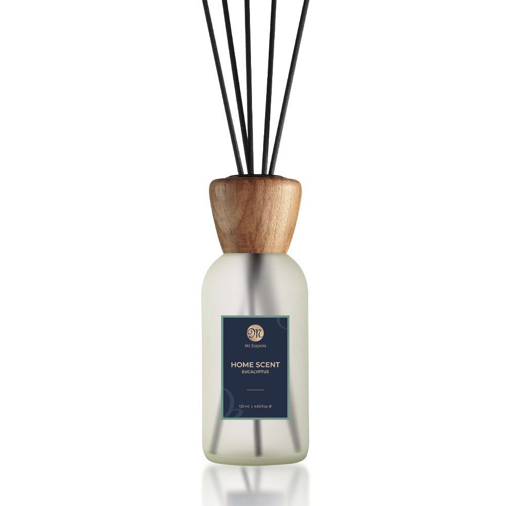 Mt. Sapola Home Scent Reed Diffuser - Eucalyptus 120 ml.
