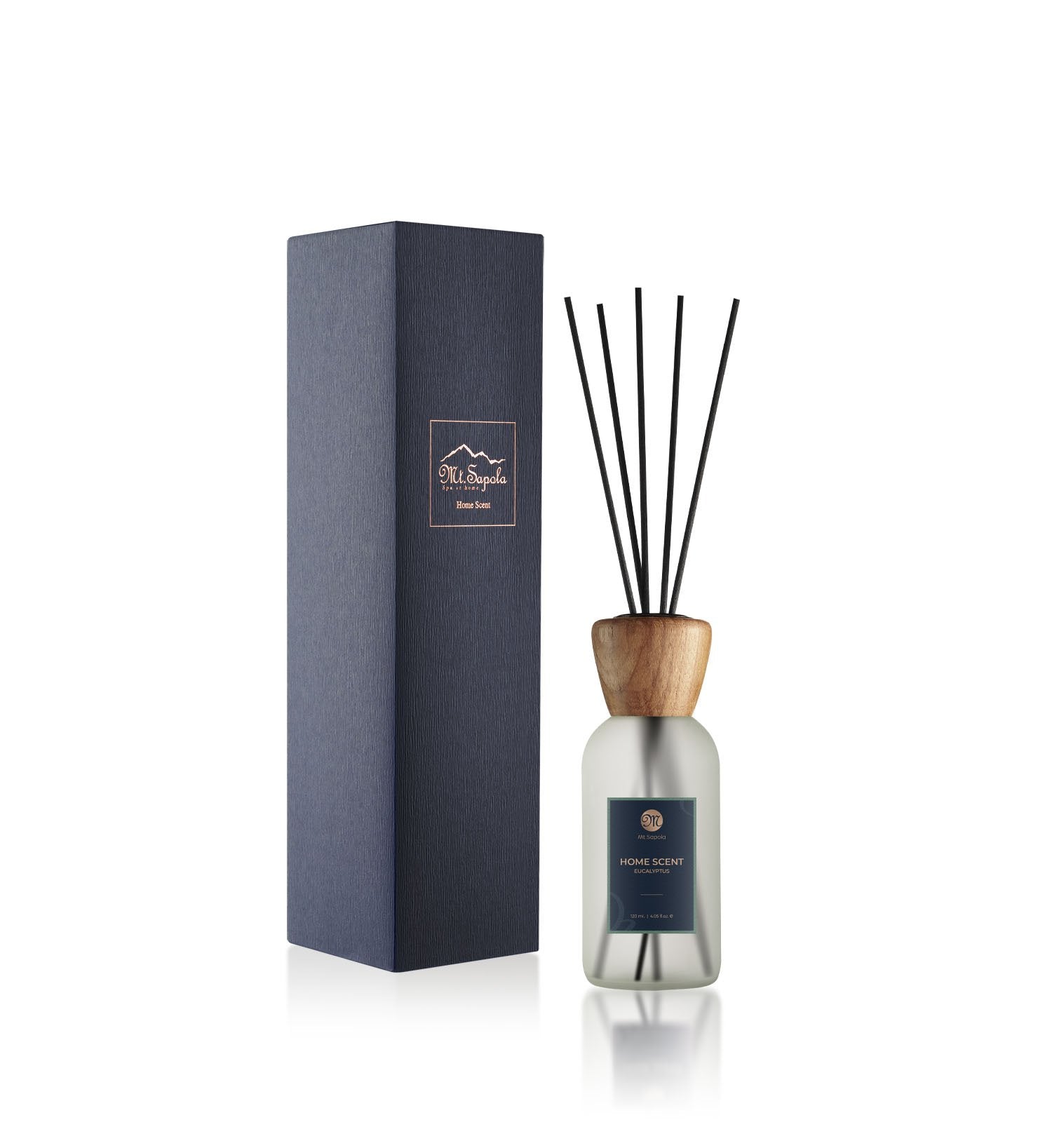 Mt. Sapola Home Scent Reed Diffuser - Eucalyptus 120 ml.