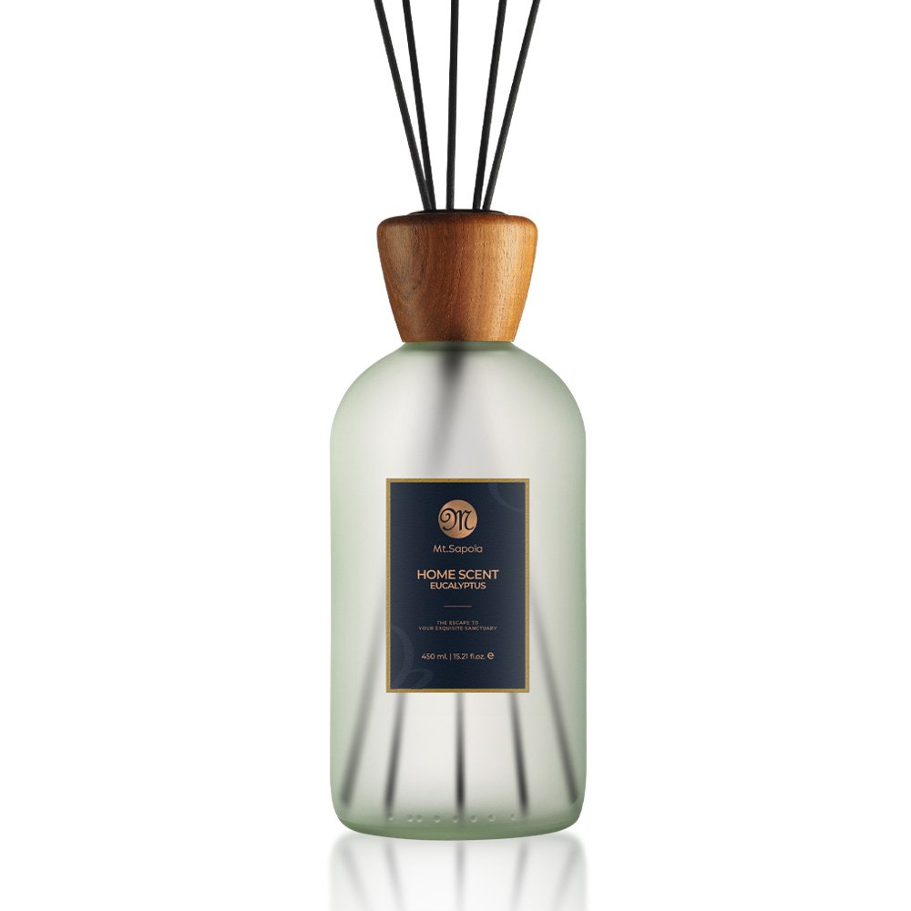 Mt. Sapola Home Scent Reed Diffuser - Eucalyptus 450 ml.