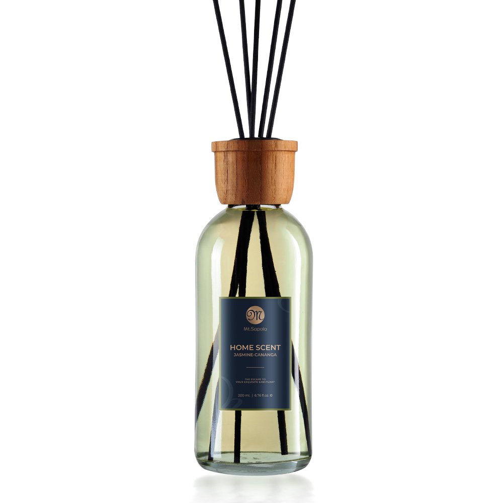 Mt. Sapola Home Scent Reed Diffuser - Jasmine-Cananga 200 ml.