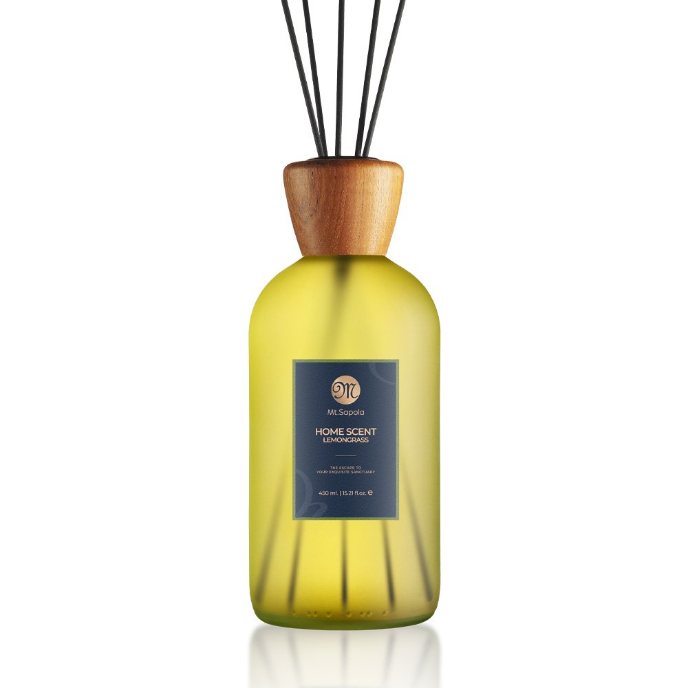 Mt. Sapola Home Scent Reed Diffuser - Lemongrass 450 ml.