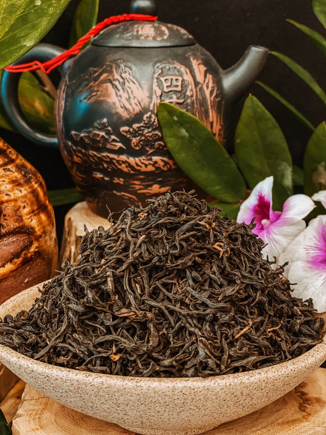 Chaidim Lapsang Souchong Orchid Aroma Loose Black Tea Collection