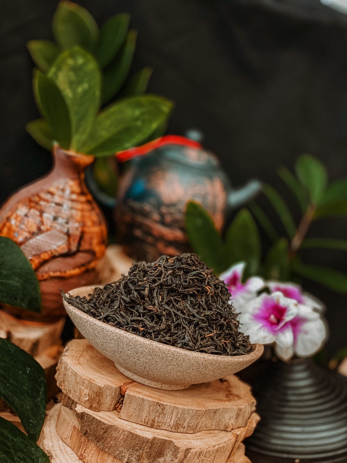 Chaidim Lapsang Souchong Orchid Aroma Loose Black Tea Collection