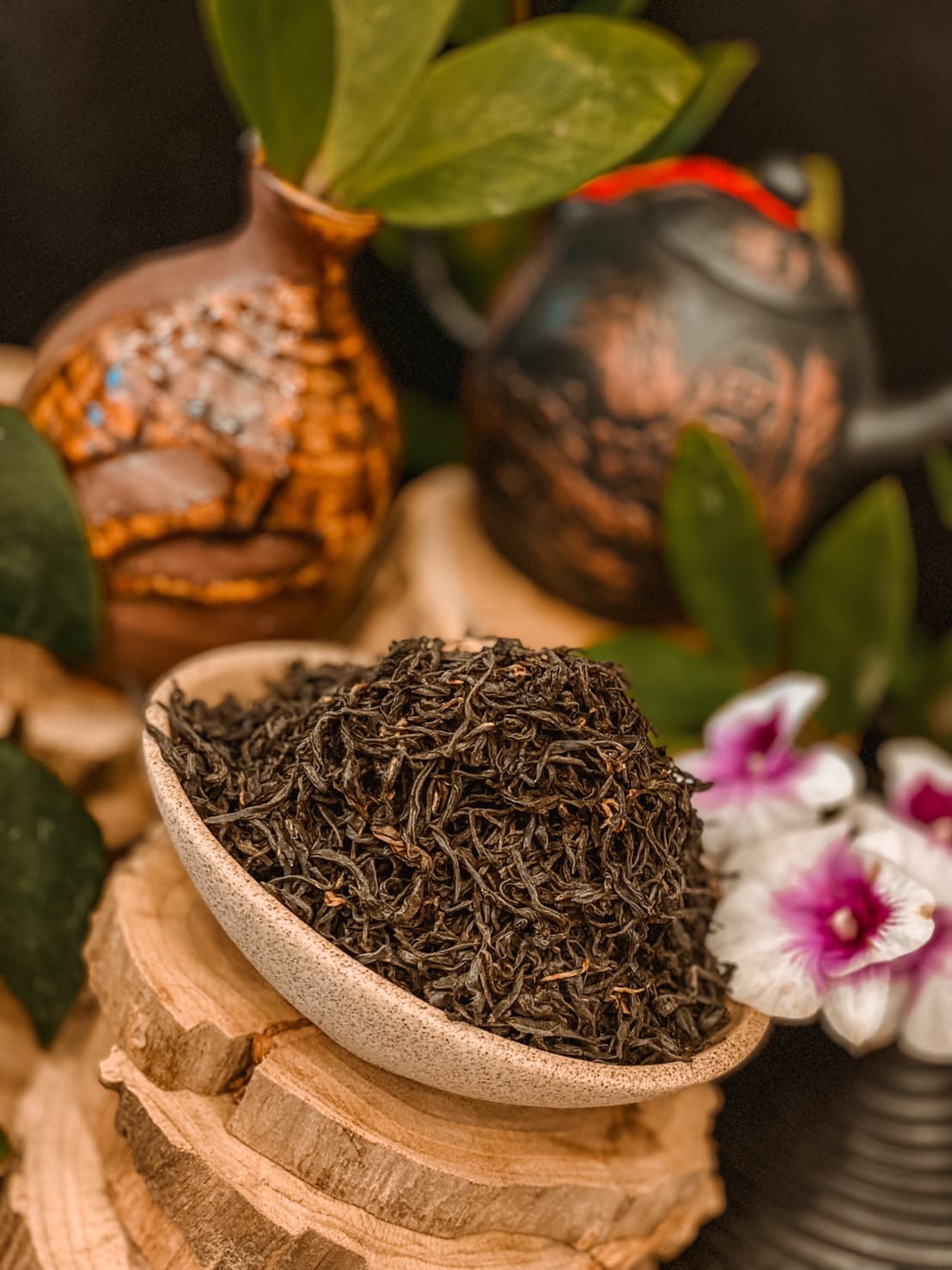 Chaidim Lapsang Souchong Orchid Aroma Loose Black Tea Collection