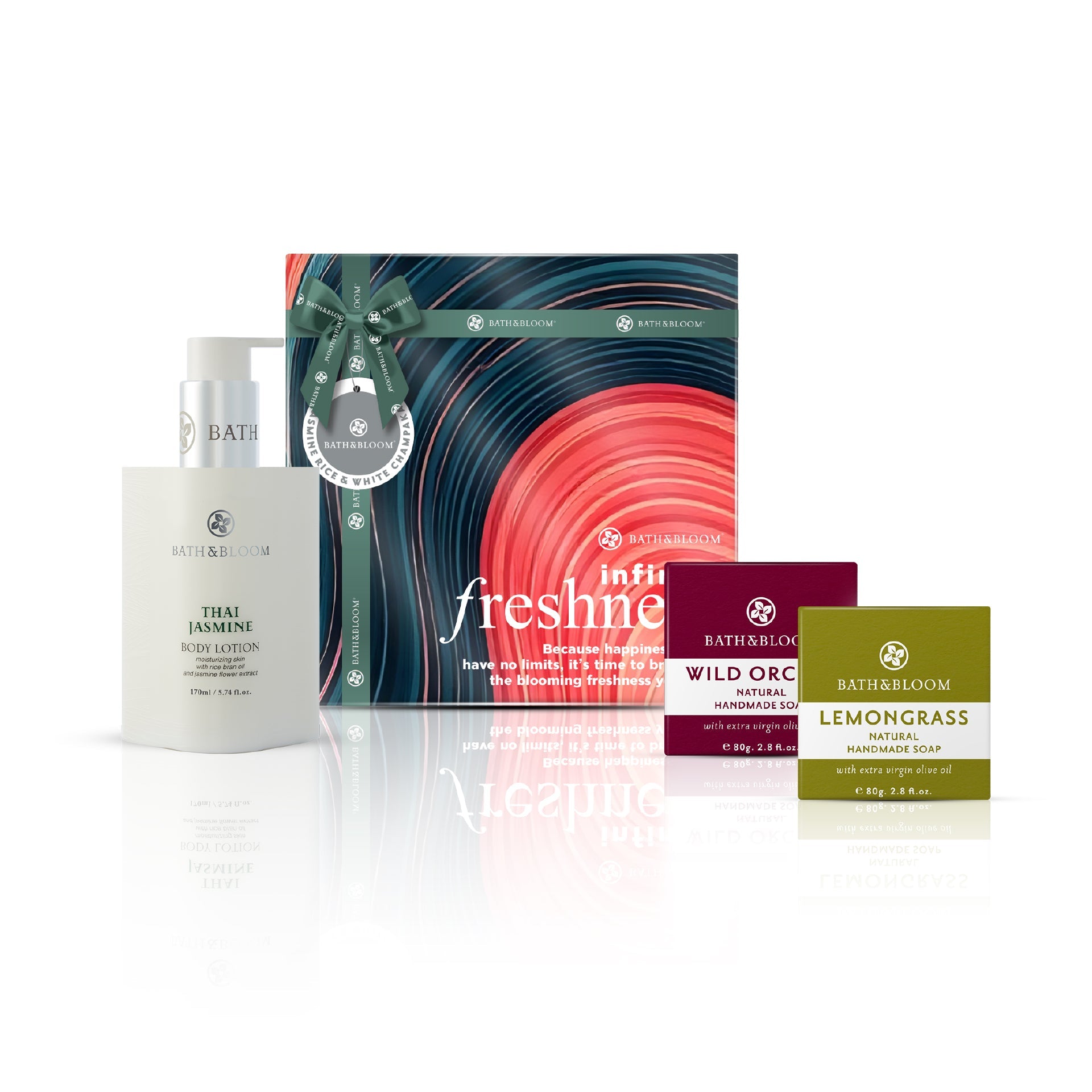 Bath & Bloom Infinite Freshness Soap & Body Lotion Gift Set