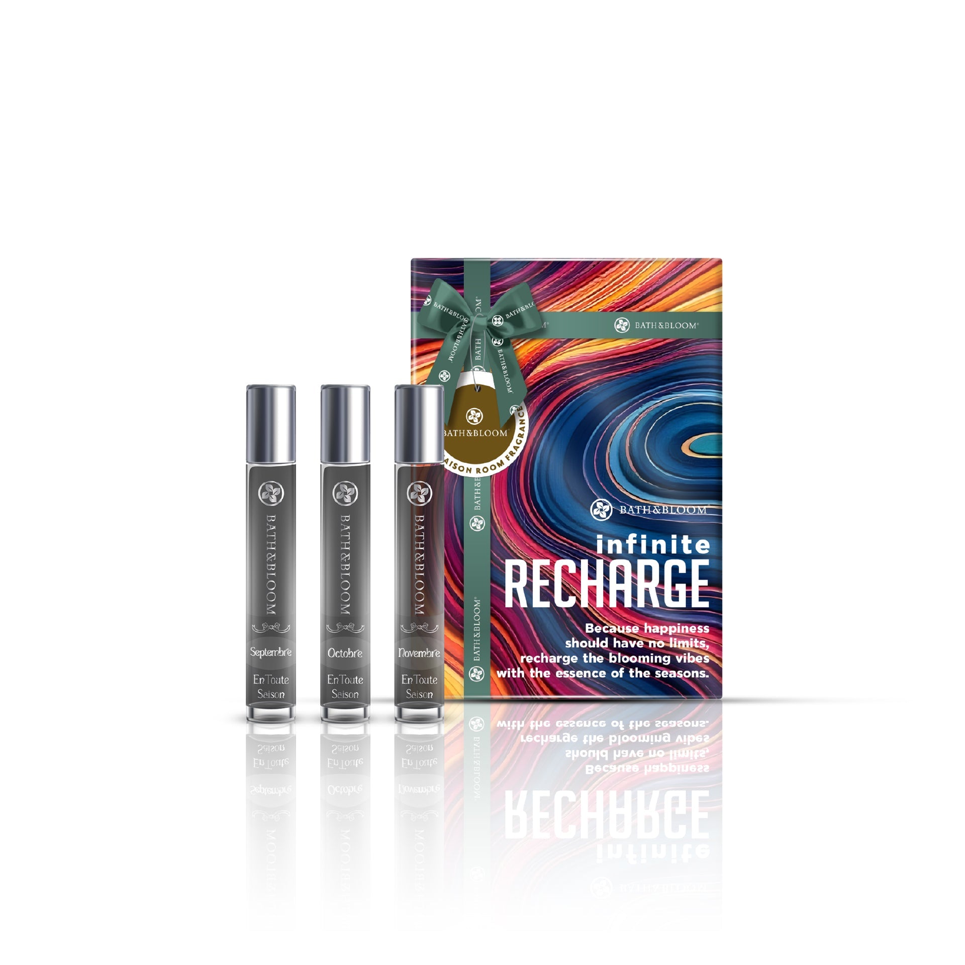 Bath & Bloom Infinite Recharge Room Spray Gift Set - Autumn